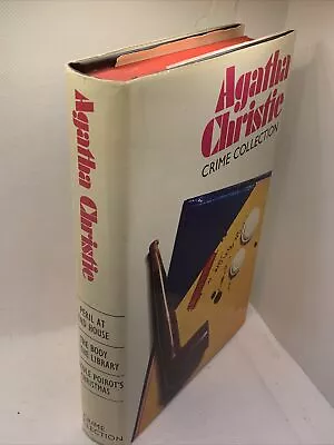 £11.48 • Buy Agatha Christie Crime Collection Hardcover 3 In 1 Novels Collectible Red Edge