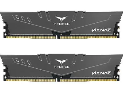 Team T-FORCE VULCAN Z 16GB (2 X 8GB) DDR4 3200 Memory Ram Intel XMP 2.0 Desktop • $38.99