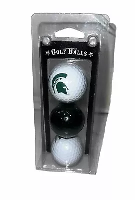 Team Golf NCAA Michigan State Spartans Regulation Golf Balls 3-Pack • $12.98