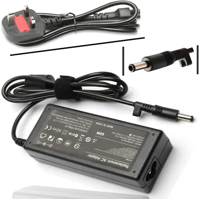 19V 3.15A 60W Laptop Charger For Samsung NP300E5A NP305E5A NP300E5E NP300E5C • £9.59