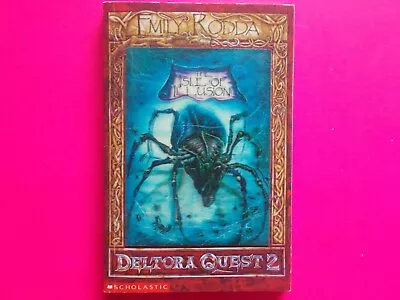 DELTORA QUEST 2 - BOOK #2 THE ISLE OF ILLUSION By EMILY RODDA - 3D COVER • $8.59