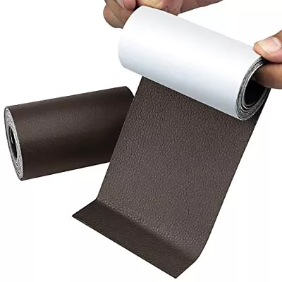 Leather Repair Tape Patch Vinyl Repair Tape 3.5x65 Inch Dark Brown Excellent Adh • $7.75