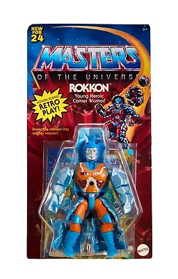 Masters Of The Universe MOTU Origins Retro Rokkon Figure 2024 • $49.99