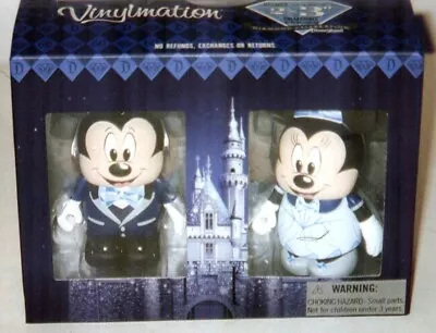 Disney Vinylmation Diamond Celebration Mickey & Minnie Mouse 3  Figures NIB • $5.99