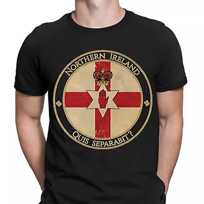 Northern Ireland Flag Irish Europe Vintage Pride Retro Mens T-Shirt Tee Top #DNE • $4.96