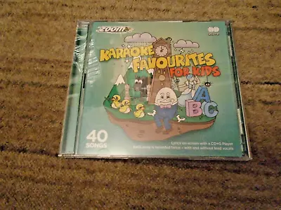Karaoke Favourites For Kids - Zoom Entertainments - 2-Disc CD+G • £6.99