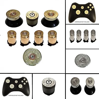 Replacement ABXY Bullet Buttons D-Pad Thumbs & Guide For Xbox 360 Controller • £3.96