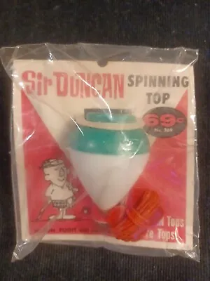 Duncan/Sir Duncan Spin Top No. 369 Green And White NIB NOS Vintage  • $25