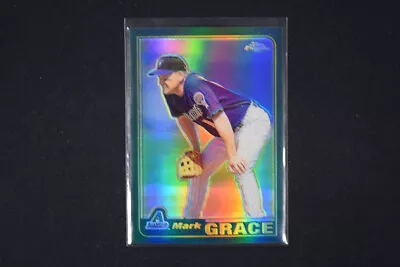 Mark Grace 2001 Topps Chrome Traded & Rookies #T17 Retrofractor Refractor • $0.99