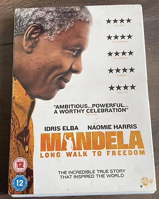 Mandela Long Walk To Freedom DVD- [NEW/Sealed] • £1.99