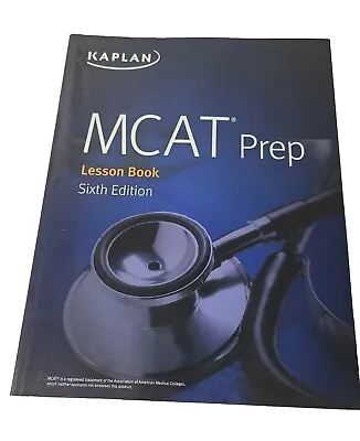 Kaplan MCAT Prep Lesson Book / Sixth Edition  • $4.99