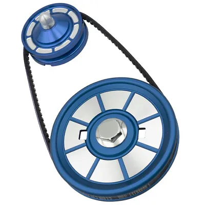 Empi 18-1118 Vw Bug Crankshaft Pulley Kit Blue Anodized W/Timing Marks • $179.95
