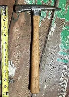 Vintage VAUGHAN Super Steel 16oz Masonry Hammer W/ New Wood Handle • $12