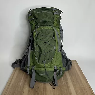 REI Passage 65 Internal Frame Green Backpack Camping Hiking Outdoor • $93.49