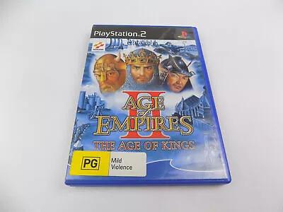 Mint Disc Playstation 2 Ps2 Age Of Empires II 2 The Age Of Kings - PAL - Inc ... • $32.90