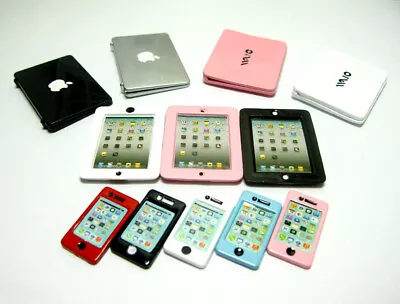 Dollhouse Miniature Mobile Cell Phone IPAD Laptop Notebook Computer Tablet PC • $3.27