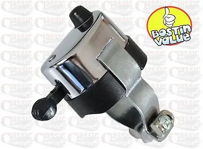 Chrome Horn / Dip Switch Ideal For Vintage Classic British Motorcycle • $17.20