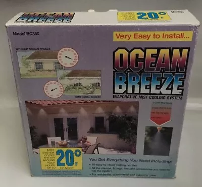 DIG Ocean Breeze Evaporative Mist Cooling System Model BC380 • $25