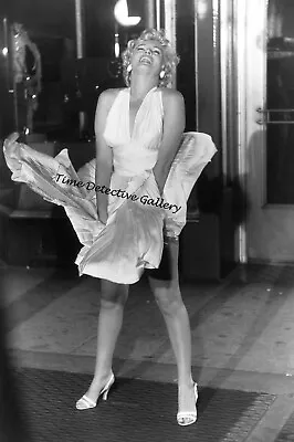 Marilyn Monroe In The Seven Year Itch (3) Skirt Blowing Up - Vintage Photo Print • $10