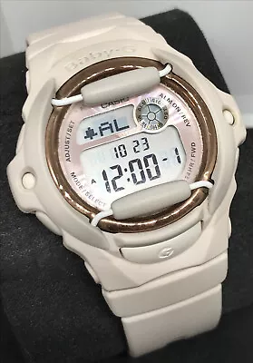 £35 • Buy Casio Ladies BABY-G Digital 3252 BG-169G-4B Pink Chrono Timer Alarm