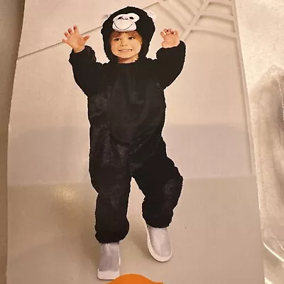 Luxury Gorilla Monkey Lined Very Soft Costume 18-24 Mo Zipper 2T 3T Plush Romper • $18