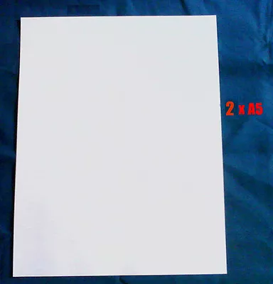 £1.90 • Buy Decal Clear Waterslide Laser Paper 2 X A5 Sheets (95p Per Sheet)
