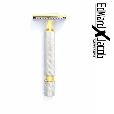 EXJ - Heavy Duty Double Edge Safety Razor Recommended Clean And Perfect Edges • £5.99