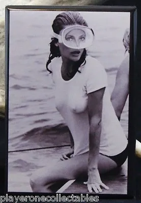 Jacqueline Bisset B & W Movie Photo  2  X 3  Fridge / Locker Magnet. The Deep  • $6.39