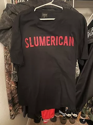 YELAWOLF SLUMERICAN SHIRT XL Hat Jacket Eminem Blink 182 MGK Jacket Punk • $30