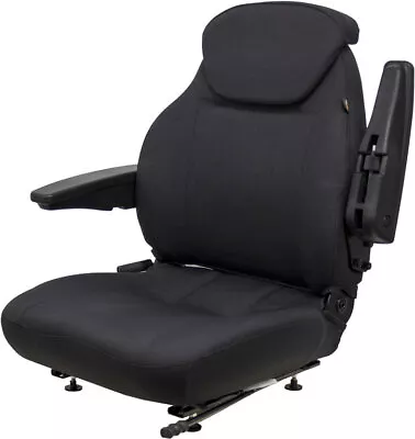 Fits Volvo L220D Wheel Loader Seat Assembly - Black Cloth • $349.99