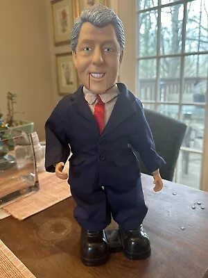 Vintage President Bill Clinton Dancing Doll Tested Works.  • $0.99