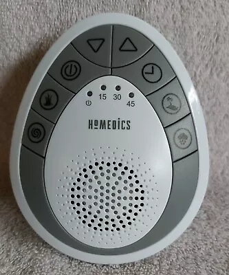 Homedics Sound Spa Mini Portable Sound Machine 4 Sounds + Timer NO BOX • $9