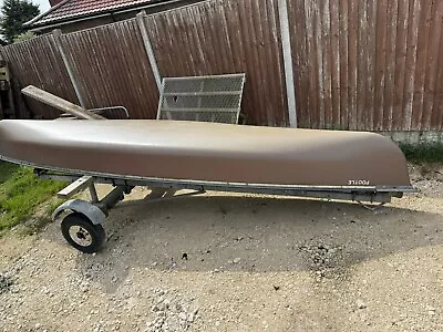 Canadian Canoe Used Good Condition With Trailer • £450