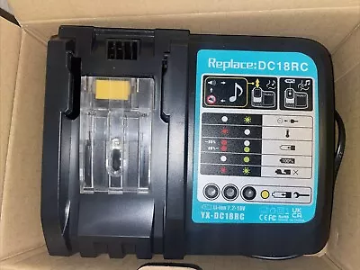 DC18RC Replacement 14.4V-18V 3A DC18RA Fast Charger Replace For Makita BL1830 • $19.99