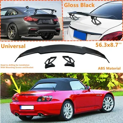 For Honda S2000 2000-2009 Painted Trunk Spoiler Wing V-Style Universal 56x8.7'' • $99.98