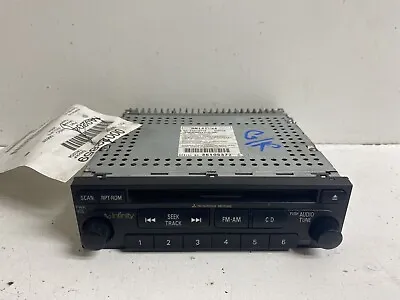 2003-2005 Mitsubishi Eclipse Infiniti Radio Stereo 1 DIN Disc CD MN141894 Oem • $134.96