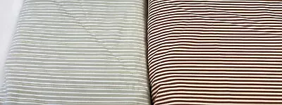 C11 - VINTAGE ALL COTTON STRIPES 60” Wide 100% Cotton. By The Yard. • $10