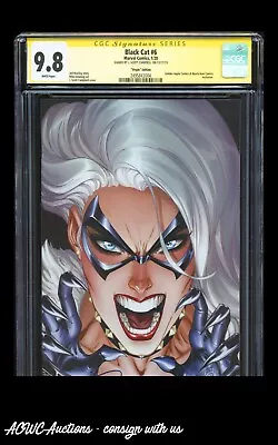 Black Cat #6 J Scott Campbell Virgin Variant CGC 9.8 NM/MT - Signed By Campbell • $169.99