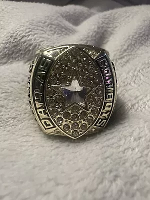 1992 Dallas Cowboys Super Bowl XXVII Championship Ring Inscribed Aikman Size 11  • $45