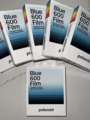 Polaroid Blue 600 Film - Reclaimed Edition (Reclaimed Blue) • $50