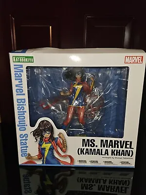 Marvel Bishoujo Ms. MARVEL (KAMALA KHAN) Statue By Kotobukiya  (Damaged Box) • $150