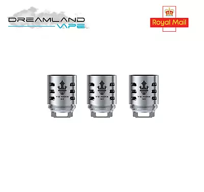 SMOK V12 Prince Q4 (0.4 Ohm) Replacement Coil Head 3Pcs • £7.99