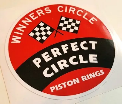 Perfect Circle Sticker Decal Hot Rod Rat Rod Vintage Look Car Truck Drag Race 34 • $3.99