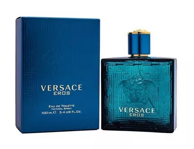 Versace Eros By Gianni Versace 3.4 Oz EDT Cologne For Men New In Box • $57.96