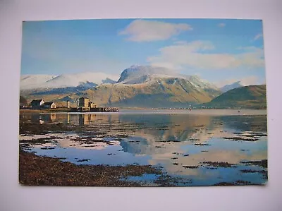 Ben Nevis Postcard. Near Corpach Caol Banavie Fort William. (J Arthur Dixon) • £2.79