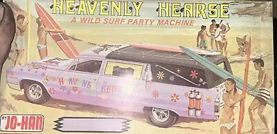 Vintage Heavenly Hearse By Jo-Han USA 1/25 Model Car GC-600 Retro Surfing OB • $199.99