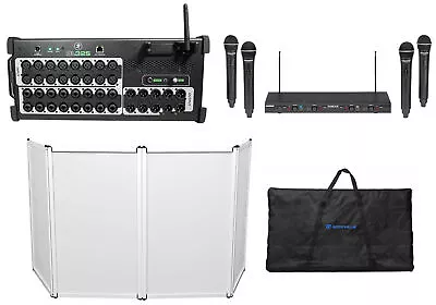 Mackie DL32S 32-Channel Wireless Digital Wi-Fi Mixer W/DSP+Facade+Wireless Mics • $1708.95