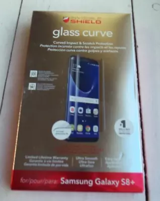 ZAGG Invisible Shield Glass Curve For Samsung Galaxy S8+  Factory Sealed - NIB • $9.99
