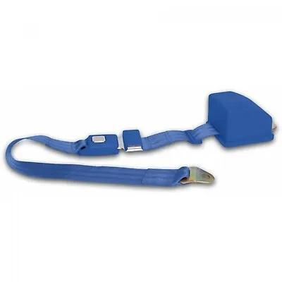 2 Point Retractable Electric Blue Lap Seat Belt (1 Belt) • $49.95