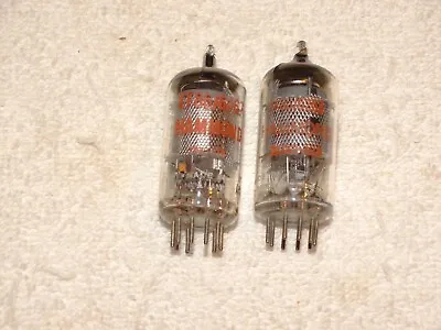 2 X 6267/EF86 Mullard Tubes *Super Strong Matched Pair*#9 • $74.99